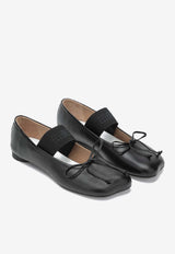 MM6 Maison Margiela Anatomic Numeric Ballet Flats Black S59WZ0099P3628/S_MM6-T8013