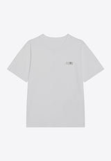 MM6 Maison Margiela Numeric Patch Crewneck T-shirt White S62GD0210M20115/R_MM6-100