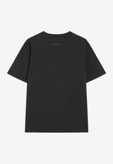 MM6 Maison Margiela Tape and Numeric Patch Crewneck T-shirt Black S62GD0210M20115/R_MM6-900