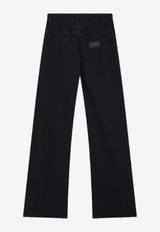 MM6 Maison Margiela Logo Patch Paneled Jeans Black S62LB0205M30011/R_MM6-971