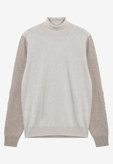 Maison Margiela Wool High-Neck Sweater Beige S67HL0012M13177/R_MARGI-003F
