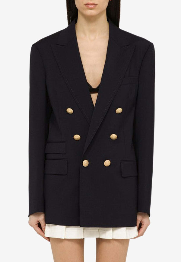 Dsquared2 Double-Breasted Blazer in Wool S72BN0682S78500/O_DSQUA-524