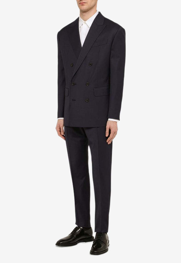 Dsquared2 Double-Breasted Suit in Wool S74FT0467S76425/O_DSQUA-524