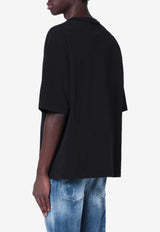 Dsquared2 Lodge Cabin Logo T-shirt Black S74GD1382S24583/Q_DSQUA-900