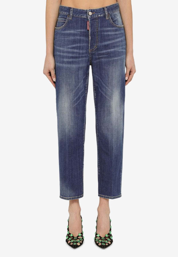 Dsquared2 Washed-Out Slim Jeans S75LB0895S30342/O_DSQUA-470