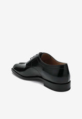 Maison Margiela Tabi Derby Shoes in Polished Leather Black S97WQ0052P3827/S_MARGI-H8396