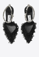 Saeda 100 Crystal Embellishment Pumps