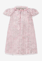 Atelier Choux Baby Girls Clara Sparkly Dress Pink SD-M3-TDJA Bébé_PINK