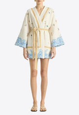 ANTIPODEAN Pipleline Mini Dress White SD0175R26PIP_WHITE MULT