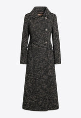 Max Mara Senior Double-Breasted Coat Gray SENIORWO/R_MAXMA-001