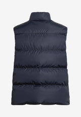 Prada Triangle Logo High-Neck Vest Blue SGC861OOO17PM/R_PRADA-F0SVF