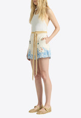ANTIPODEAN Pipeline Mini Shorts White SH0116R26PIP_WHITE MULT