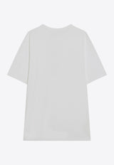 MM6 Maison Margiela Numeric Signature Print T-shirt White SH0GC0057S24312_MM6-101