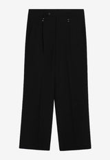 MM6 Maison Margiela Wool-Blend Tailored Pants Black SH0KA0067M35436/S_MM6-900