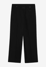 MM6 Maison Margiela Wool-Blend Tailored Pants Black SH0KA0067M35436/S_MM6-900
