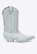 MM6 Maison Margiela Florence Cowboy Boots White SH3WW0003P8299/Q_MM6-H5515