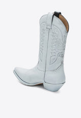 MM6 Maison Margiela Florence Cowboy Boots White SH3WW0003P8299/Q_MM6-H5515