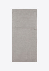 Lemaire Trompe-L'oeil Skirt in Wool-Blend Taupe SK1058LK087/R_LEMAI-BR446