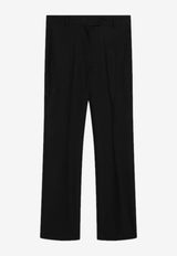 Straight-Leg Tailored Pants