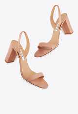 Aquazzura So Nude 85 Slingback Sandals SNBMIDS0-NAP-PWP