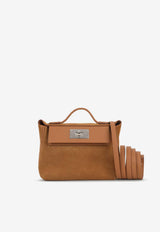 24/24 21 in Gold Grizzly Swift Leather with Palladium Hardware
