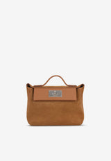 24/24 21 in Gold Grizzly Swift Leather with Palladium Hardware