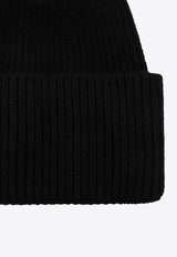 Destin Cashmere-Blend Ribbed Beanie Black SPENNYBEDWO/R_DESSR-BLK