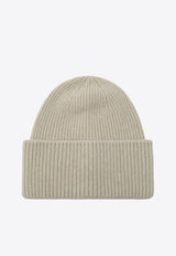Destin Cashmere-Blend Ribbed Beanie Ivory SPENNYBEDWO/R_DESSR-CA