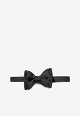Double-Wing Silk Bow-Tie