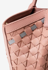 Serapian Mini Secret Mosaico Leather Shoulder Bag Blush SRMOSWLL684519A279_BLUSH