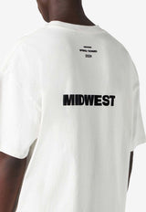 1989 Studio Midwest Print Short-Sleeved T-shirt SS24.11CO/O_1989-VW White