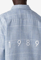 1989 Studio Flannel Long-Sleeved Shirt SS24.25CO/O_1989-SB Blue