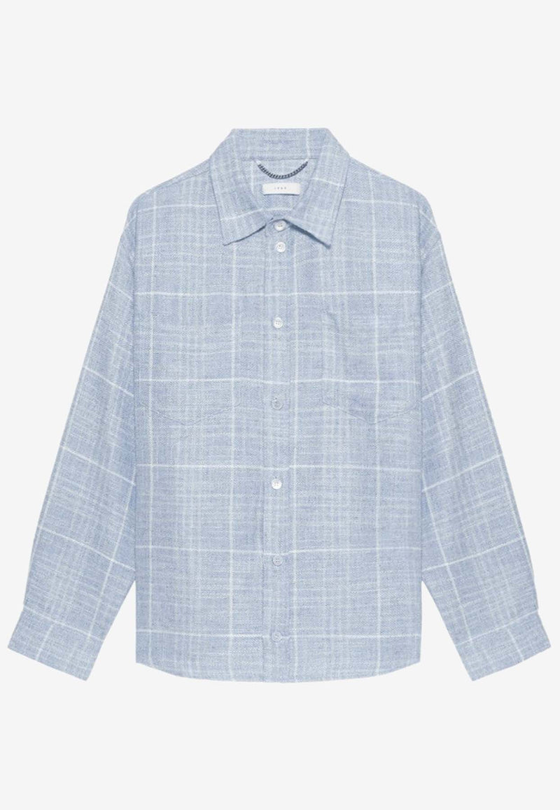 1989 Studio Flannel Long-Sleeved Shirt SS24.25CO/O_1989-SB Blue