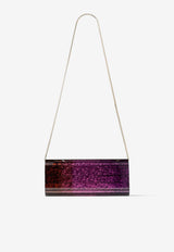 Jimmy Choo Sweetie Degrade Glittered Clutch Purple SWEETIE DGA WINTER BLOOM/VIOLET ORCHID