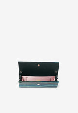 Jimmy Choo Sweetie Marble-Effect Acrylic Clutch Emerald SWEETIE TIE EMERALD