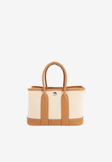 Neo Garden 23 in Sesame Negonda Leather and Toile H Viking Canvas with Palladium hardware