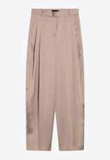 The Andamane Tracy Wide-Leg Pants Beige T170471CTNP229/Q_ANDAM-GR