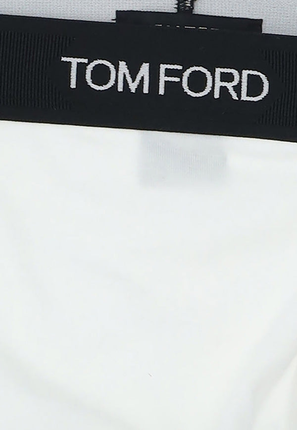 Tom Ford Logo Waistband Jockstrap White T4LC61040_000_100