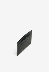 Citizen Twill Cardholder in Black Epsom Leather