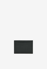 Citizen Twill Cardholder in Black Epsom Leather
