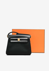 Herbag Zip 20 Retourne in Black Militaire Canvas and Hunter