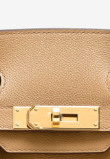 Birkin Shoulder Light 29 in Biscuit Evercolor with Gold Hardware