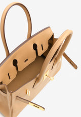 Birkin Shoulder Light 29 in Biscuit Evercolor with Gold Hardware