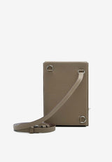 Kelly Multipocket To Go Pouch in Etoupe Epsom with Palladium Hardware