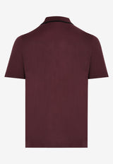 "H" Embroidered Polo T-shirt