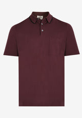 "H" Embroidered Polo T-shirt