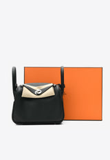 Mini Lindy II in Black Clemence Leather with Palladium Hardware