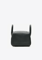 Mini Lindy II in Black Clemence Leather with Palladium Hardware