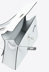 Mini Kelly 20 En Desordre in Gris Platine Epsom Leather with Palladium Hardware