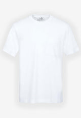 H Embroidered Short-Sleeved T-shirt